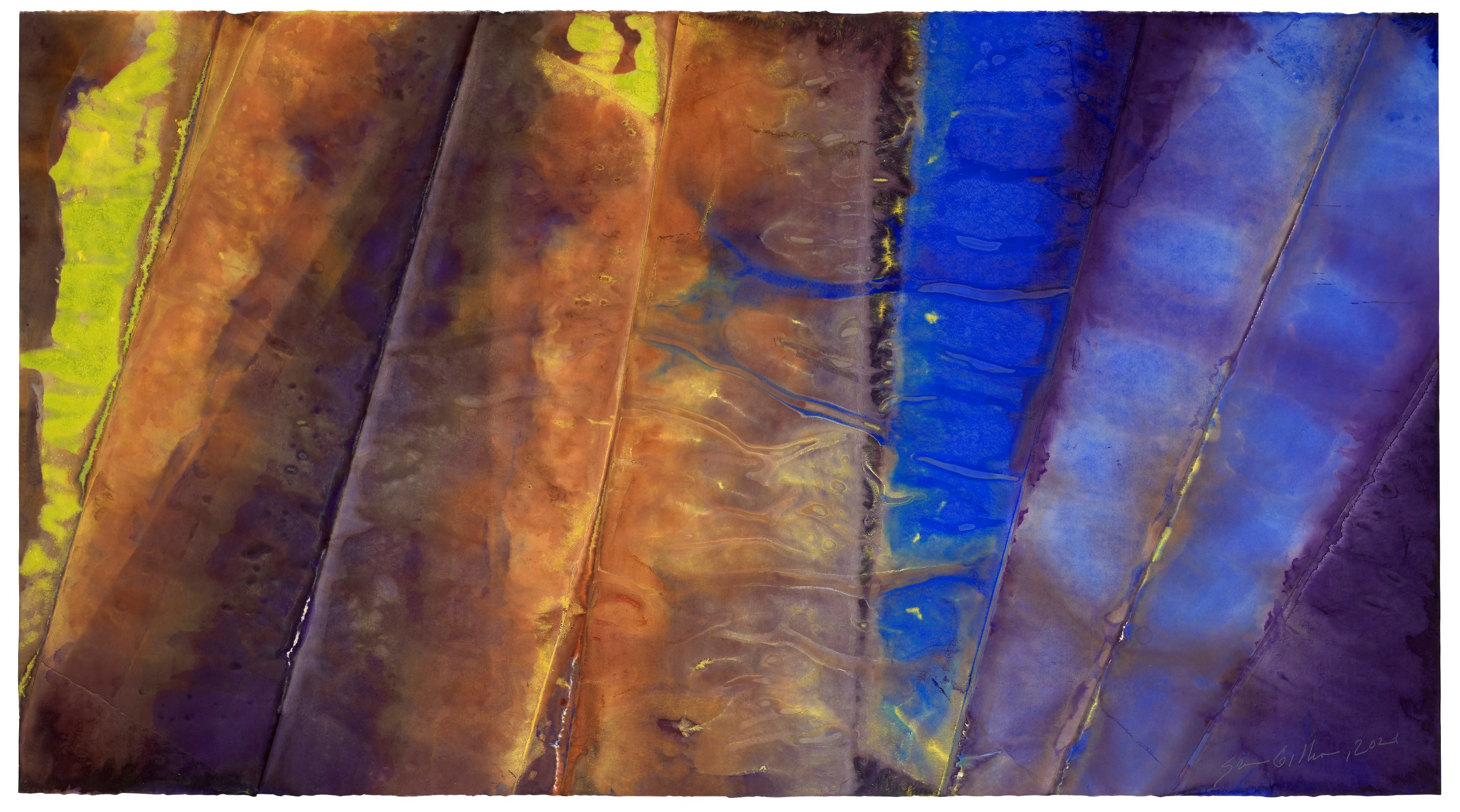 SAM GILLIAM (B. 1933)