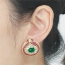 BULGARI MULTI-GEM EARRINGS