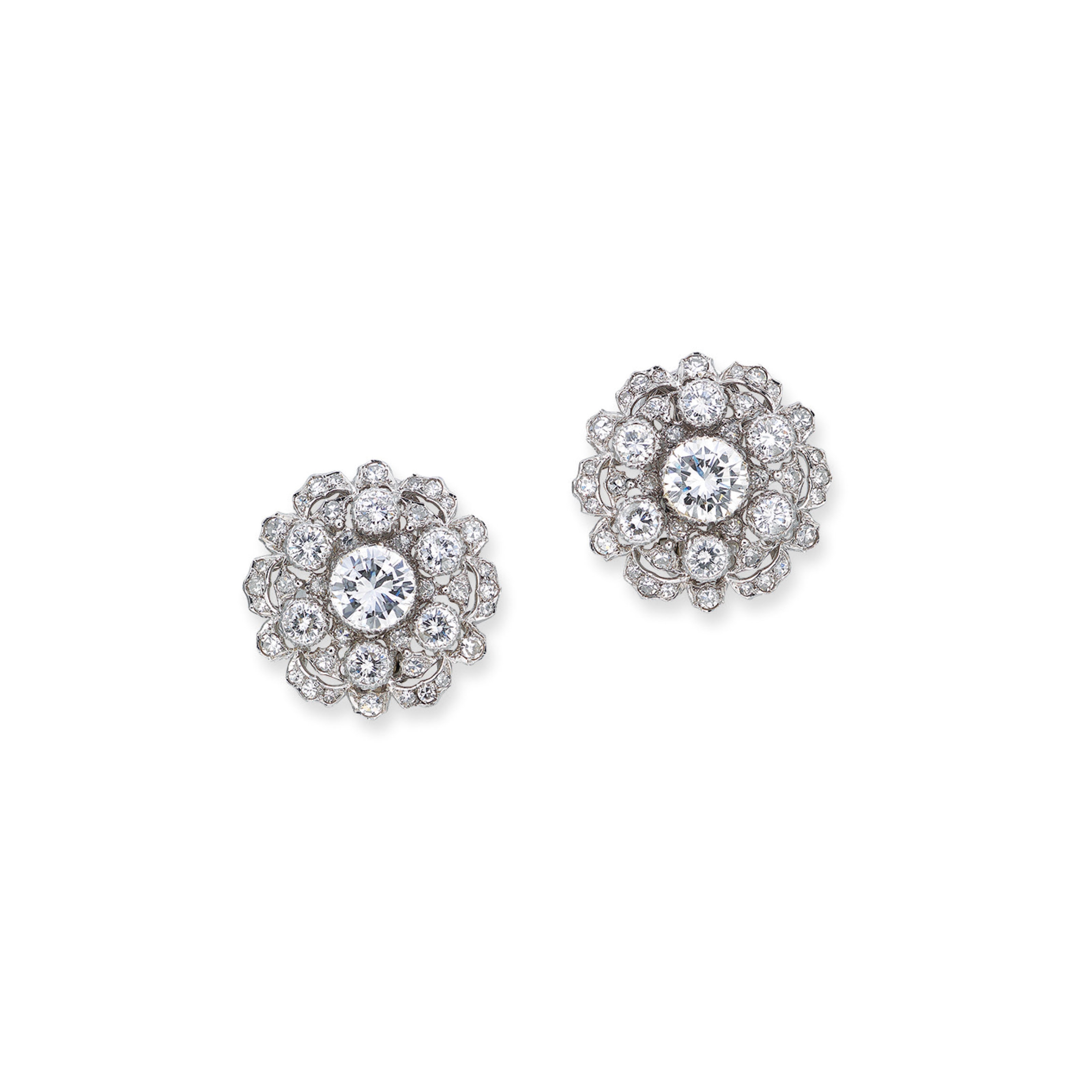 BUCCELLATI DIAMOND EARRINGS