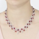 RUBY AND DIAMOND NECKLACE