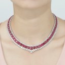 RUBY AND DIAMOND NECKLACE