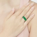 JADEITE SADDLE RING