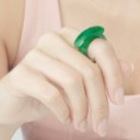JADEITE SADDLE RING