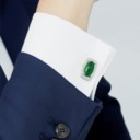 JADEITE CUFFLINKS