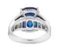 SAPPHIRE AND DIAMOND RING