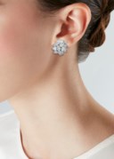 DIAMOND CLUSTER EARRINGS