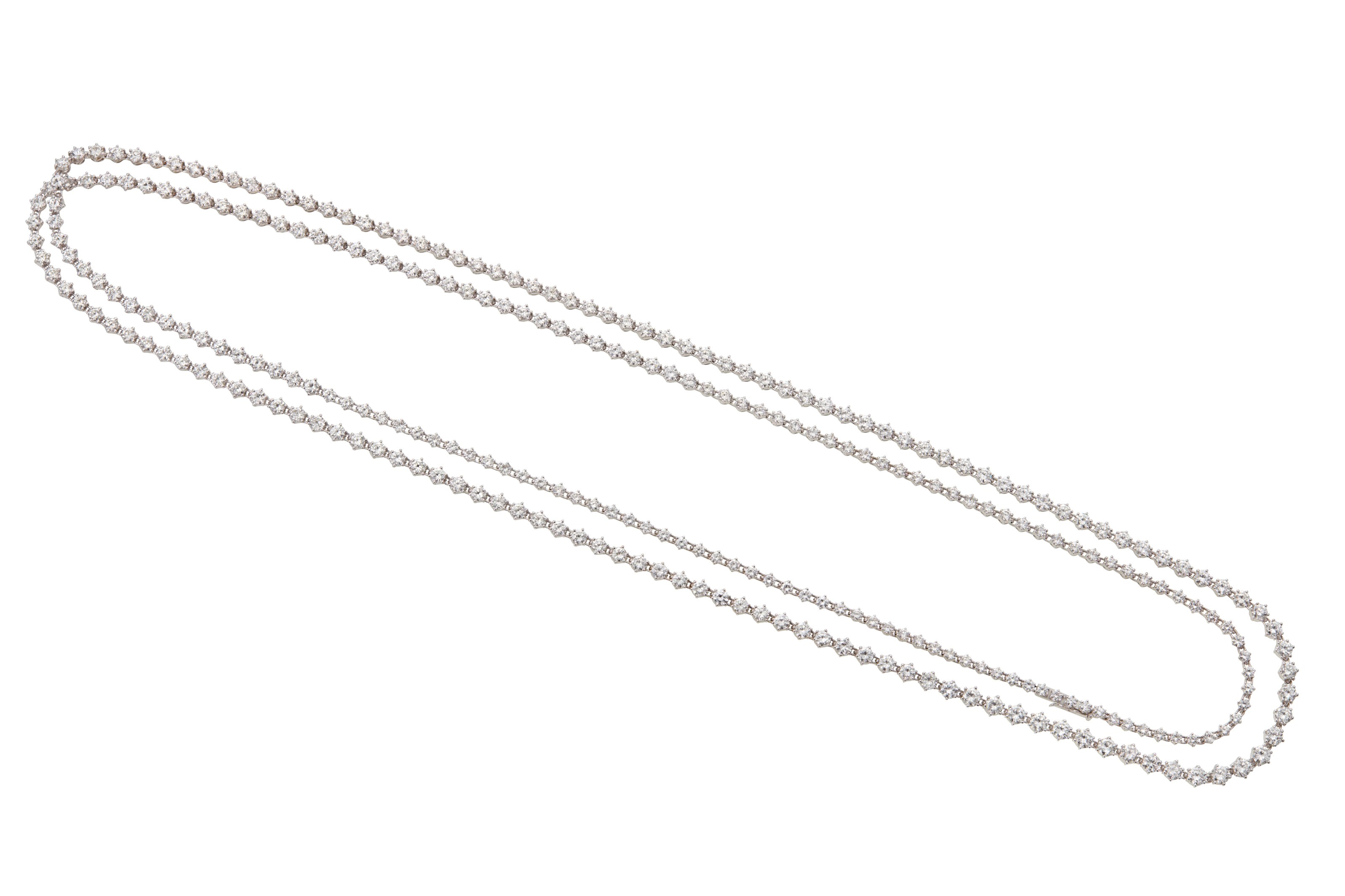 DIAMOND LONGCHAIN NECKLACE