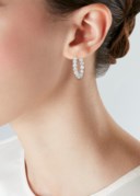 GRAFF DIAMOND HOOP EARRINGS