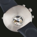 IKEPOD，18K白金自动上弦计时腕表，配日历及两地时间，HEMIPODE CHRONOGRAPH，限量生产共999枚，约2004年制，附原厂证书、盒子及外包装