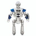 MB&F X L’ÉPÉE 1839. A PALLADIUM-PLATED POLISHED BRASS LIMITED EDITION JUMP HOUR ROBOT CLOCK WITH RETROGRADE SECONDS, POWER RESERVE AND MOON PHASE