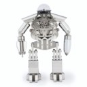 MB&F X L’ÉPÉE 1839. A STAINLESS STEEL AND BRASS LIMITED EDITION “SLOW” JUMP HOUR ROBOT CLOCK WITH RETROGRADE SECONDS AND POWER RESERVE
