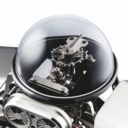 MB&F X L’ÉPÉE 1839. A STAINLESS STEEL AND BRASS LIMITED EDITION “SLOW” JUMP HOUR ROBOT CLOCK WITH RETROGRADE SECONDS AND POWER RESERVE