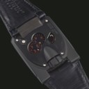 URWERK. AN ALTIN-COATED TITANIUM LIMITED EDITION WRISTWATCH WITH WANDERING HOUR DISPLAY AND POWER RESERVE