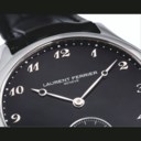 LAURENT FERRIER，独一无二，铂金陀飞轮腕表，配黑色珐琅表盘及宝玑数字，GALET CLASSIC 《PIECE UNIQUE》，约2013年制，附原厂证书、盒子及外包装