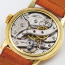PATEK PHILIPPE. A POSSIBLY UNIQUE AND EXTREMELY RARE 18K GOLD WRISTWATCH