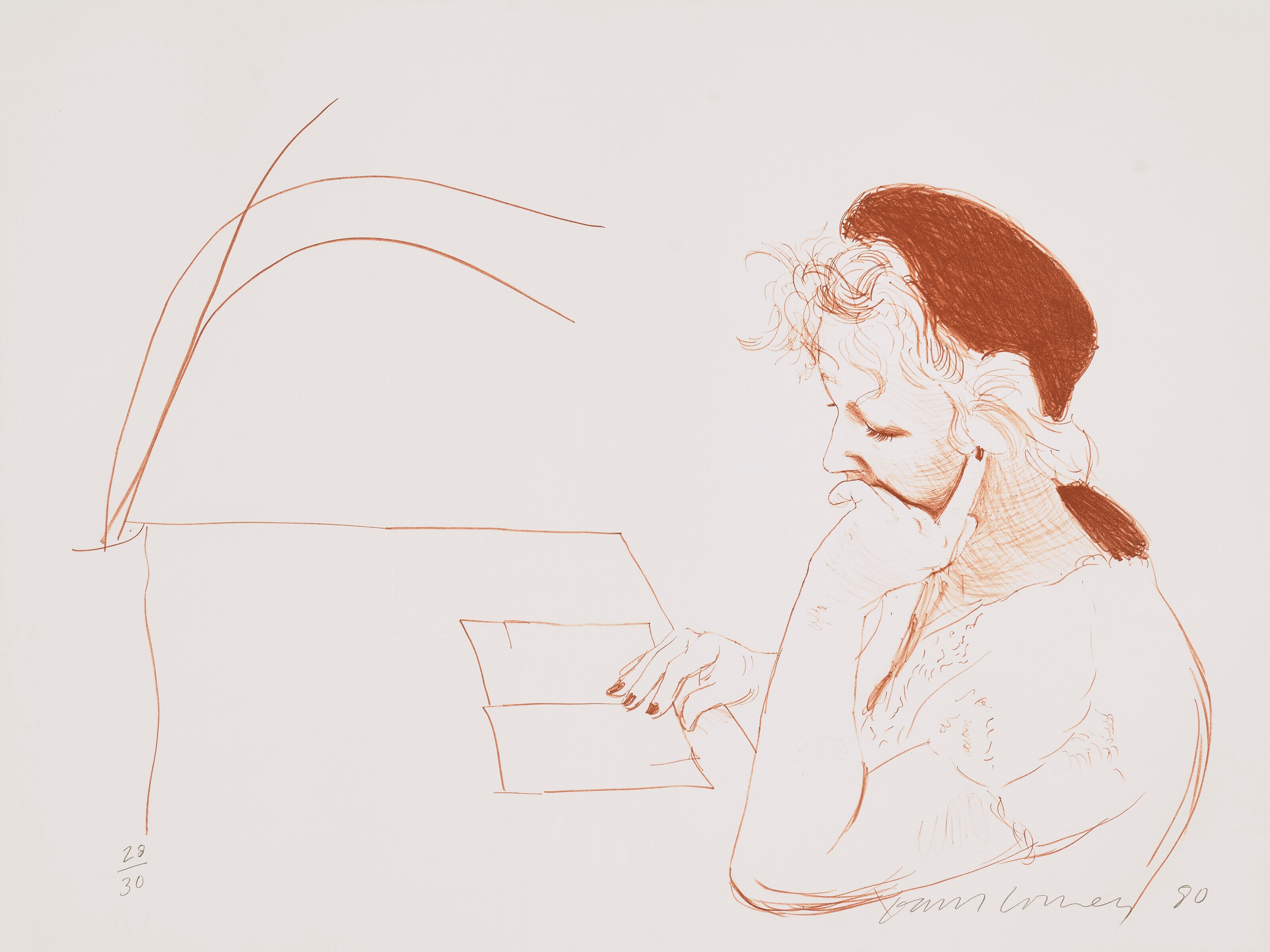 DAVID HOCKNEY (B. 1937)