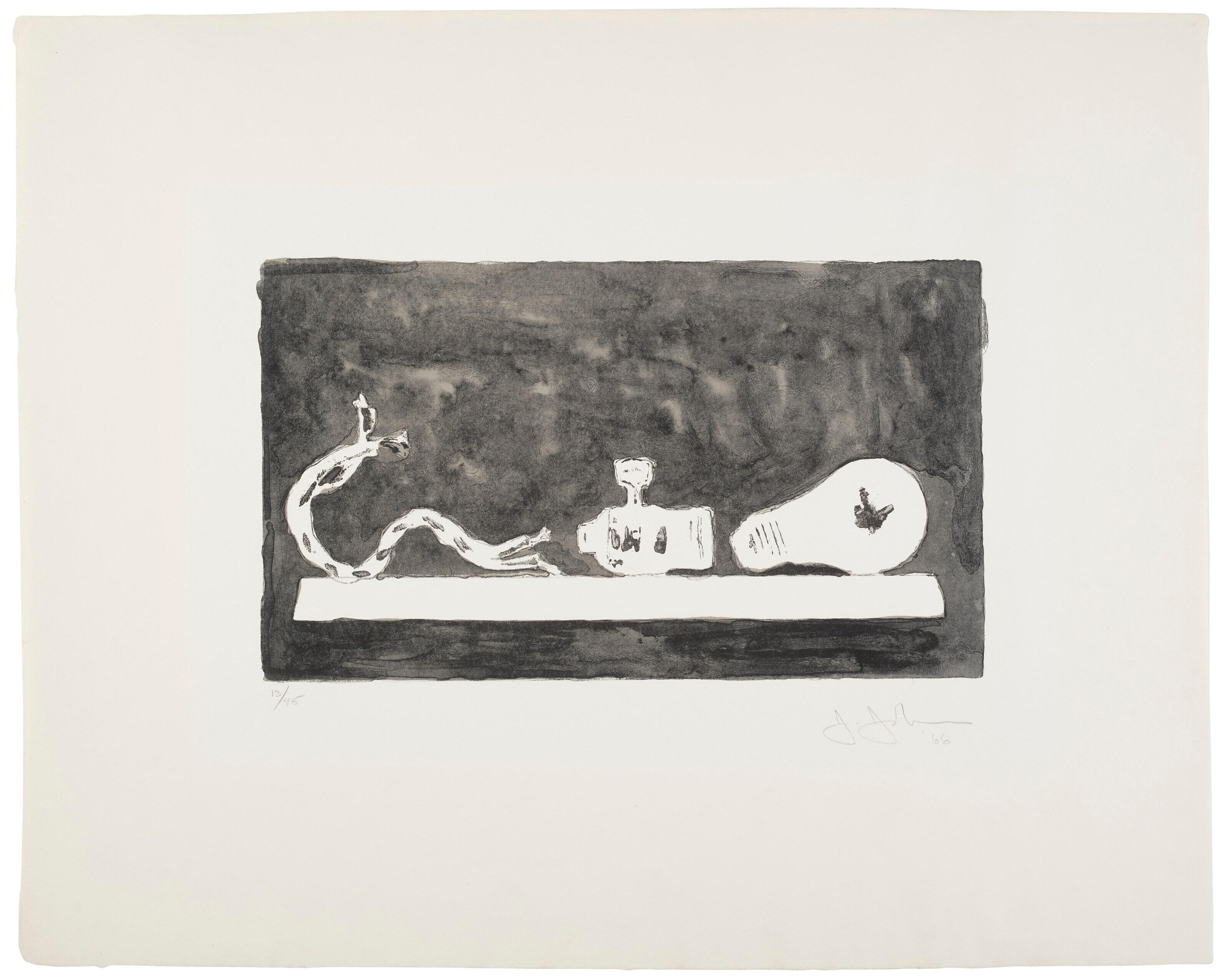 JASPER JOHNS (B. 1930)