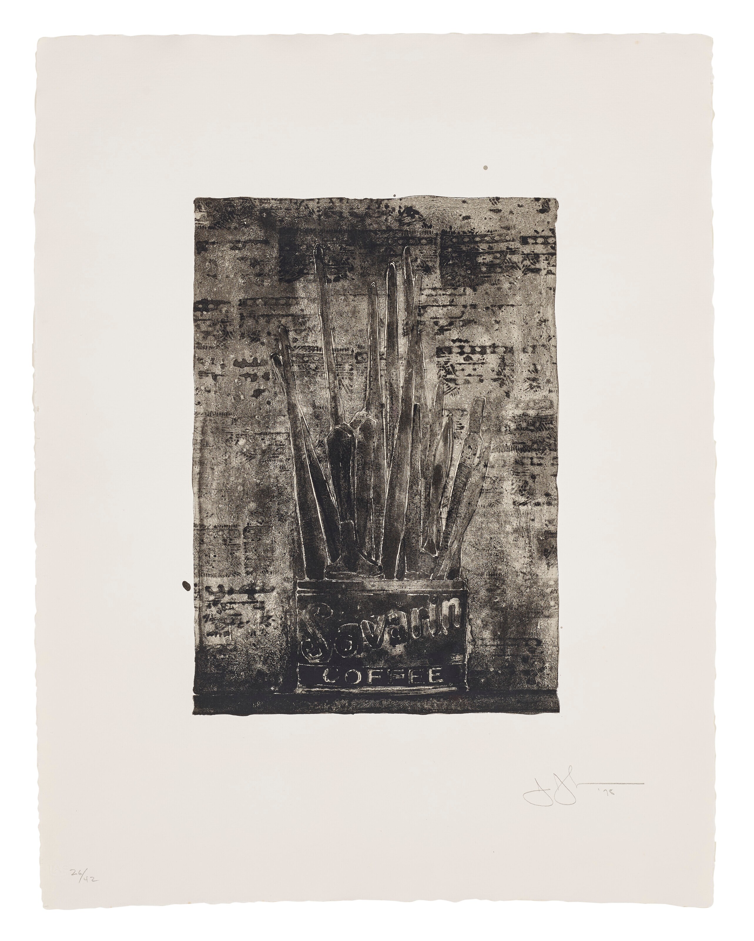 JASPER JOHNS (B. 1930)