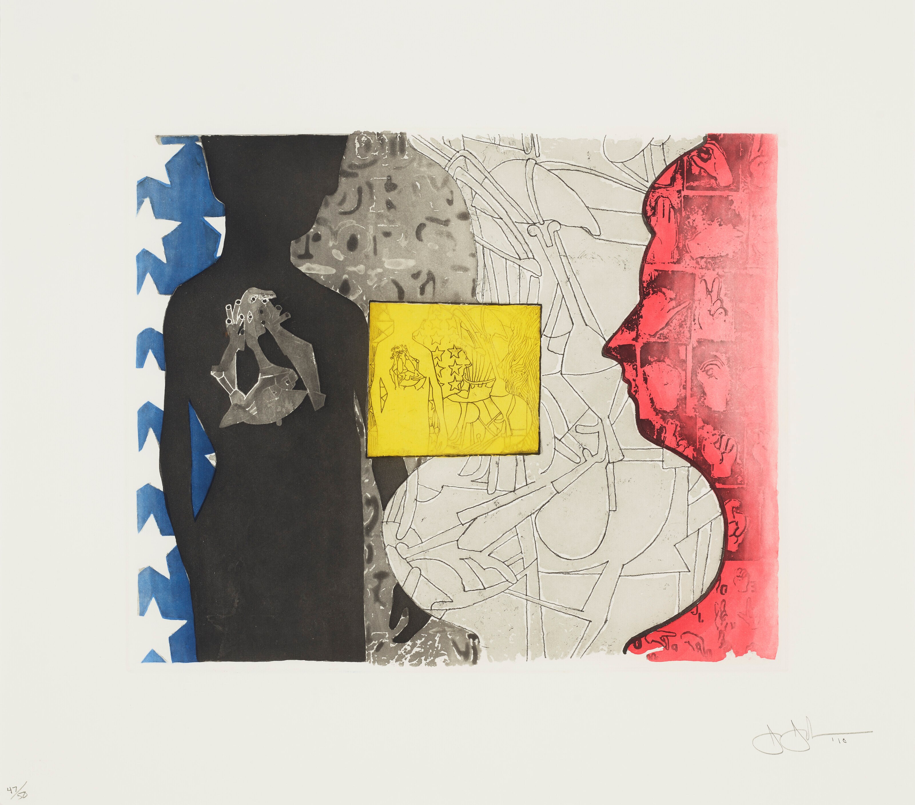 JASPER JOHNS (B. 1930)