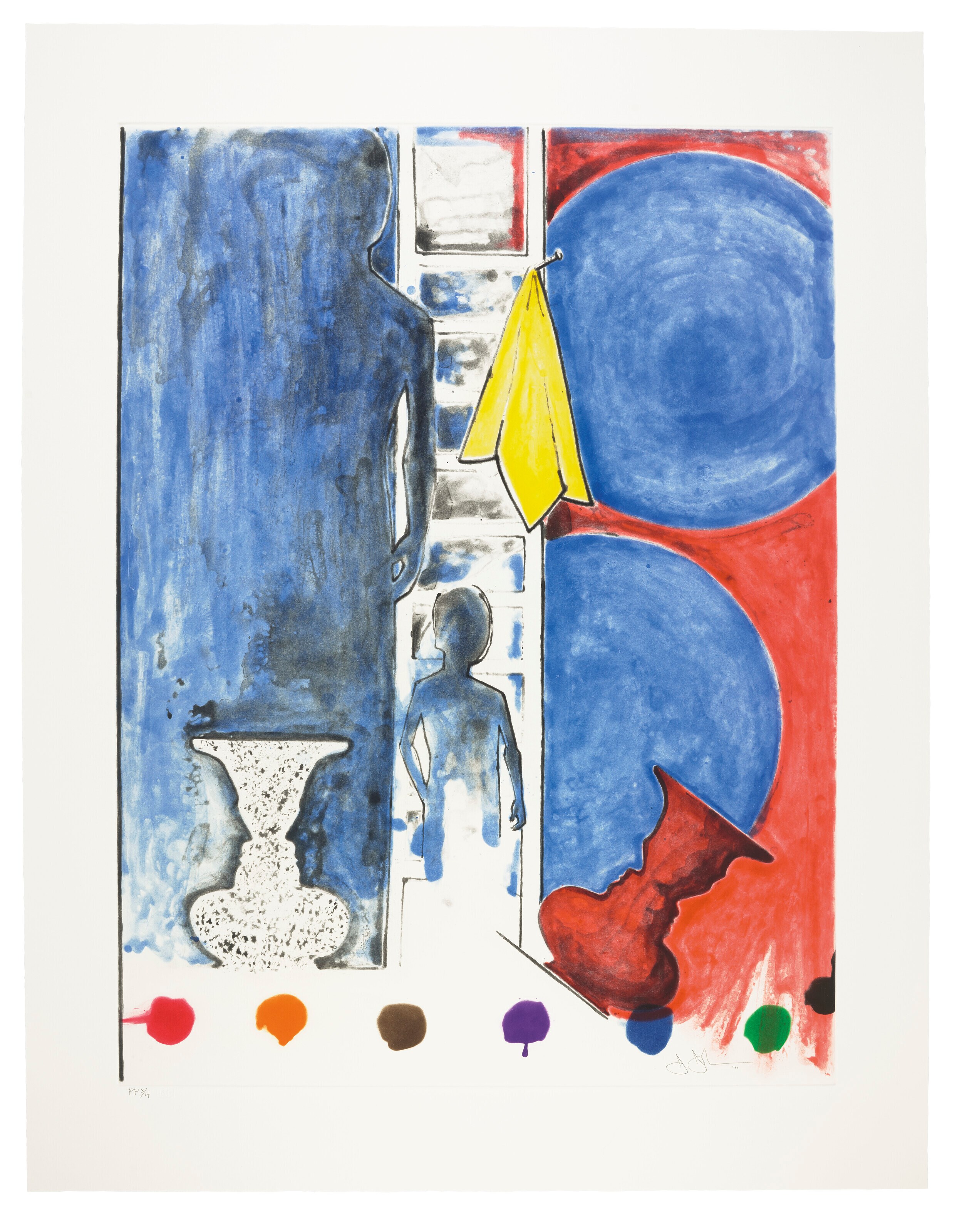 JASPER JOHNS (B. 1930)