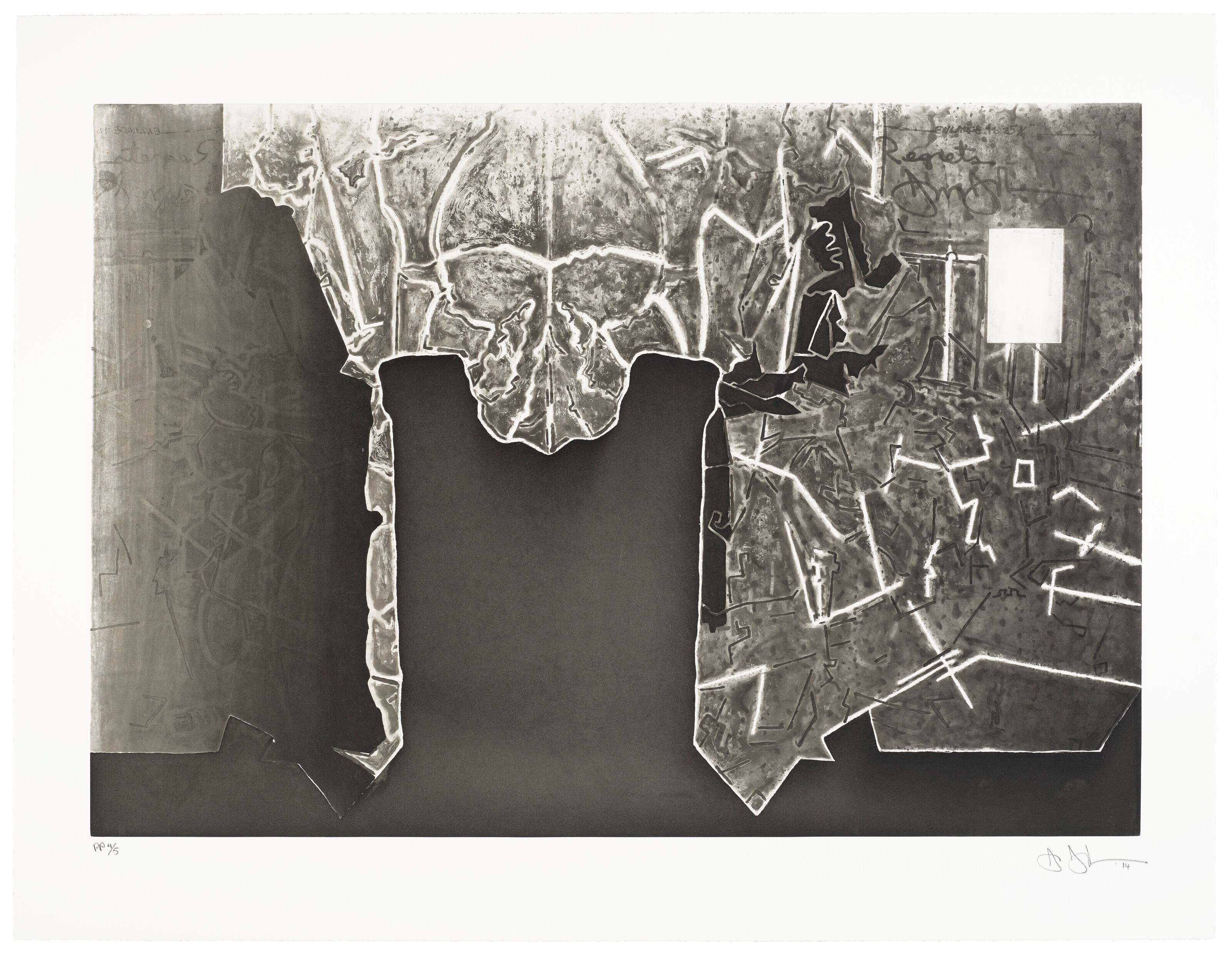 JASPER JOHNS (B. 1930)