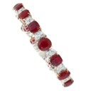 RUBY AND DIAMOND BRACELET