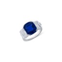SAPPHIRE AND DIAMOND RING