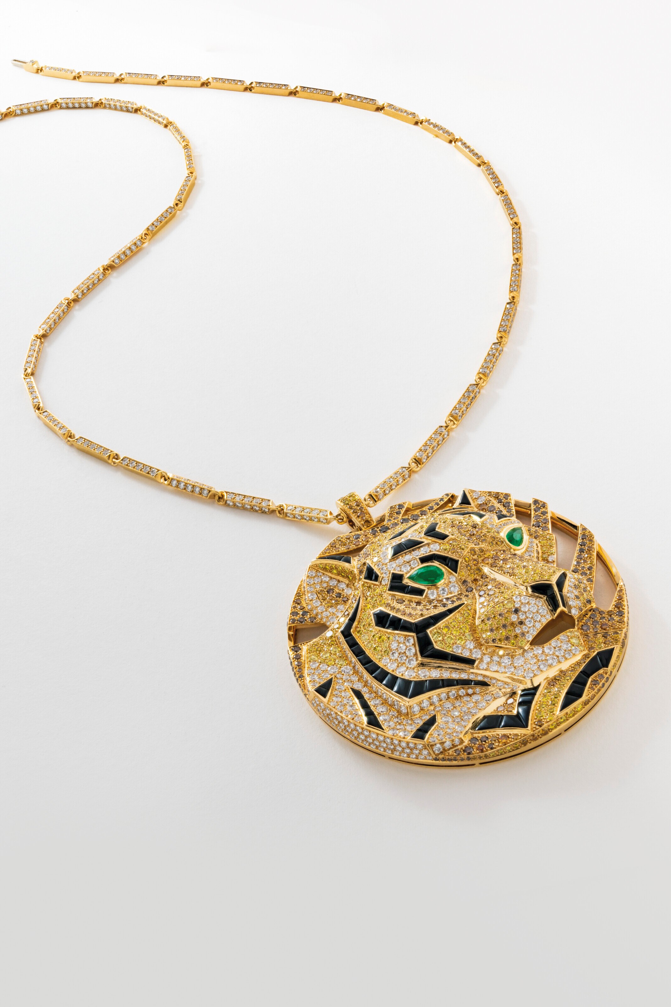 CARTIER MULTI-GEM TIGER SAUTOIR
