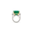 EMERALD AND DIAMOND RING