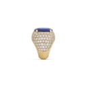 SAPPHIRE AND DIAMOND RING