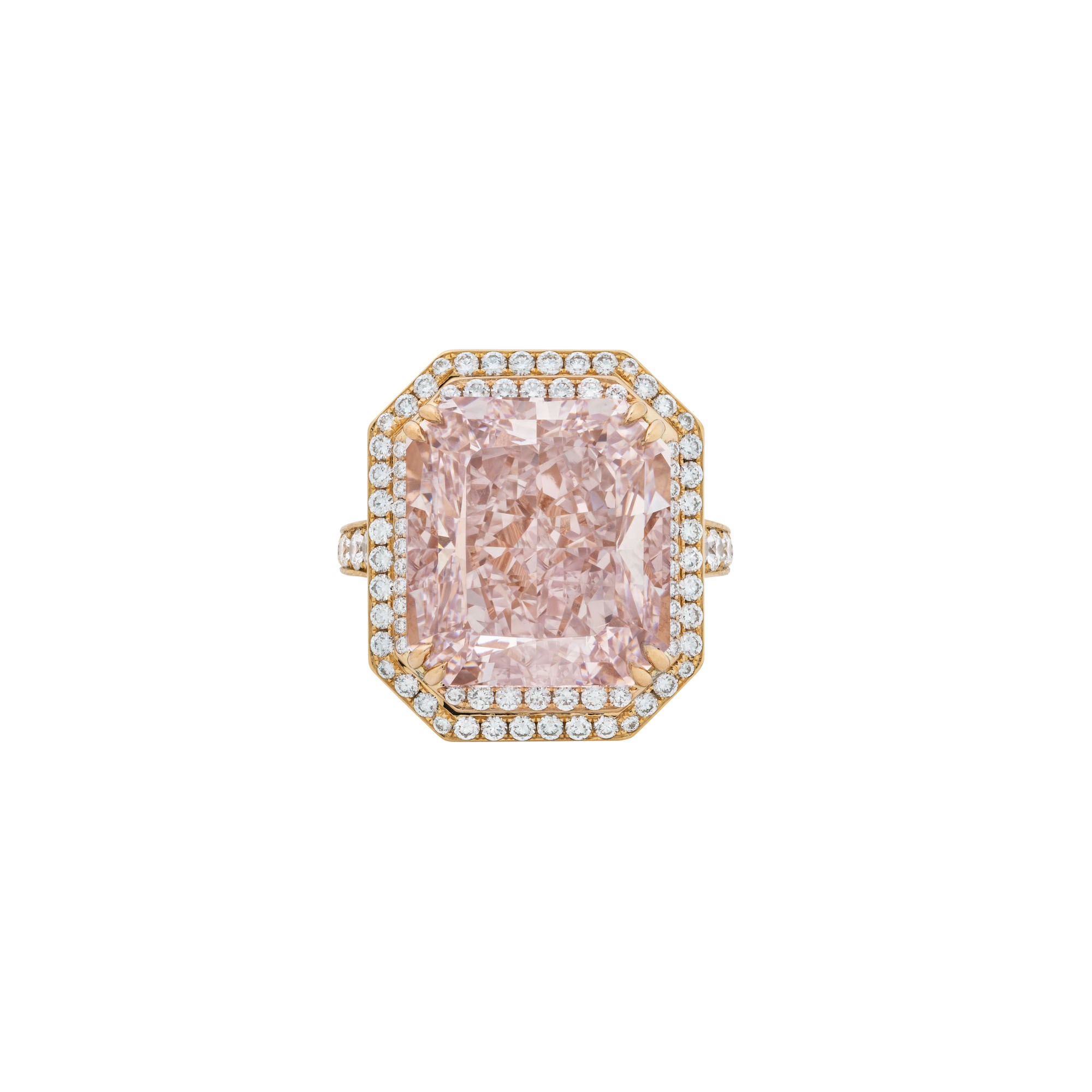 COLOURED DIAMOND RING