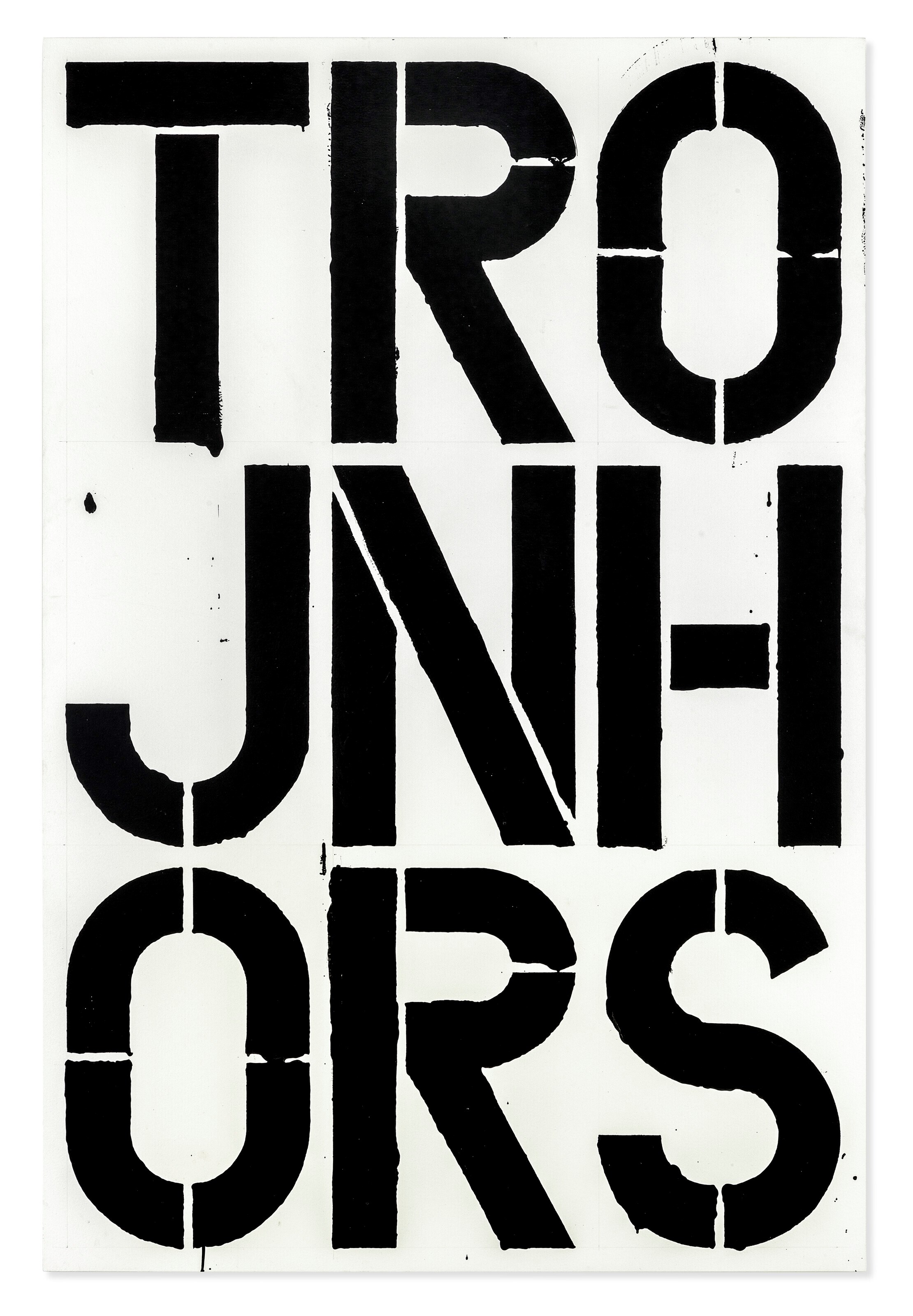 CHRISTOPHER WOOL (B. 1955)