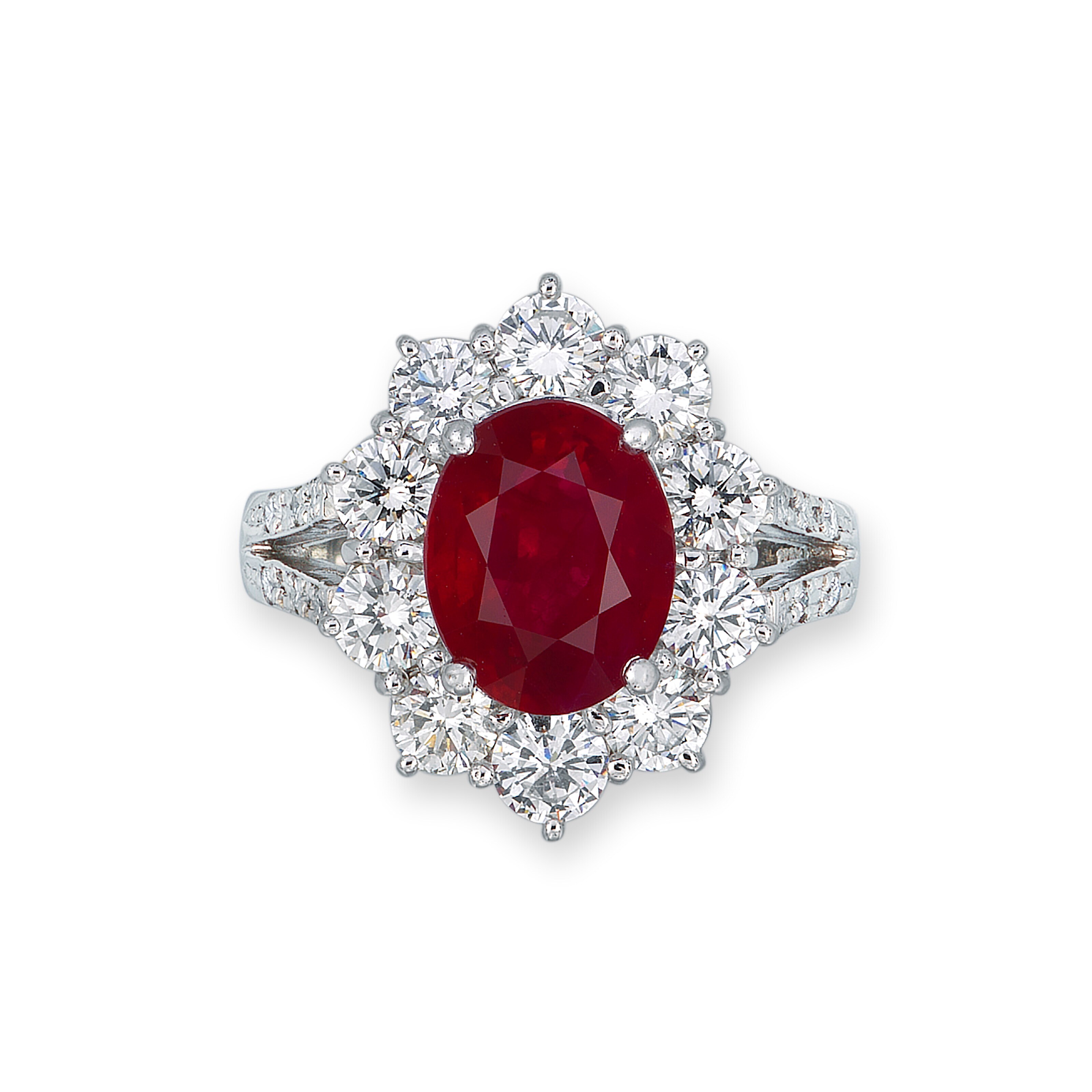 RUBY AND DIAMOND RING