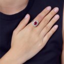 RUBY AND DIAMOND RING