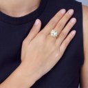 COLOURED DIAMOND RING