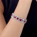 RUBY AND DIAMOND BRACELET