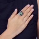WALLACE CHAN MULTI-GEM RING