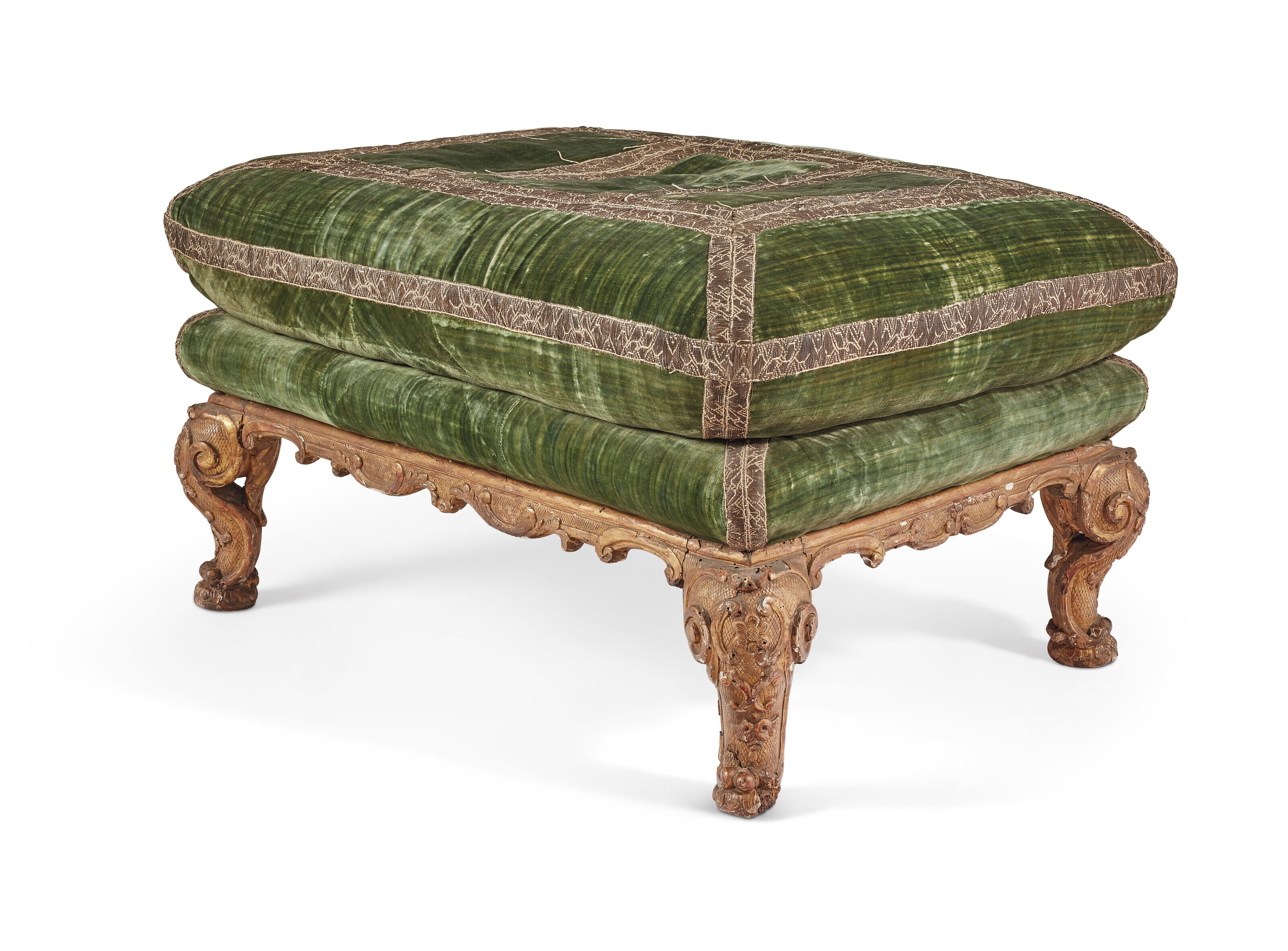 TABOURET DE STYLE RÉGENCE