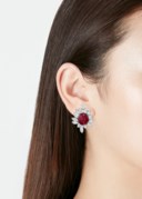 RUBY AND DIAMOND EARRINGS