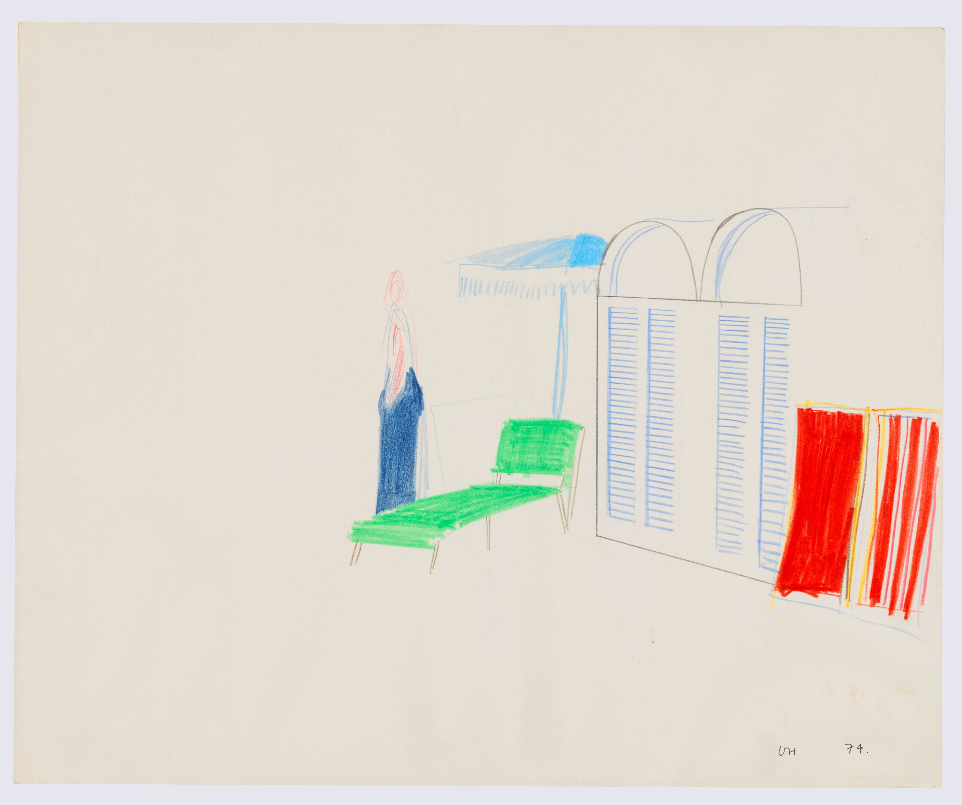 DAVID HOCKNEY (B. 1937)