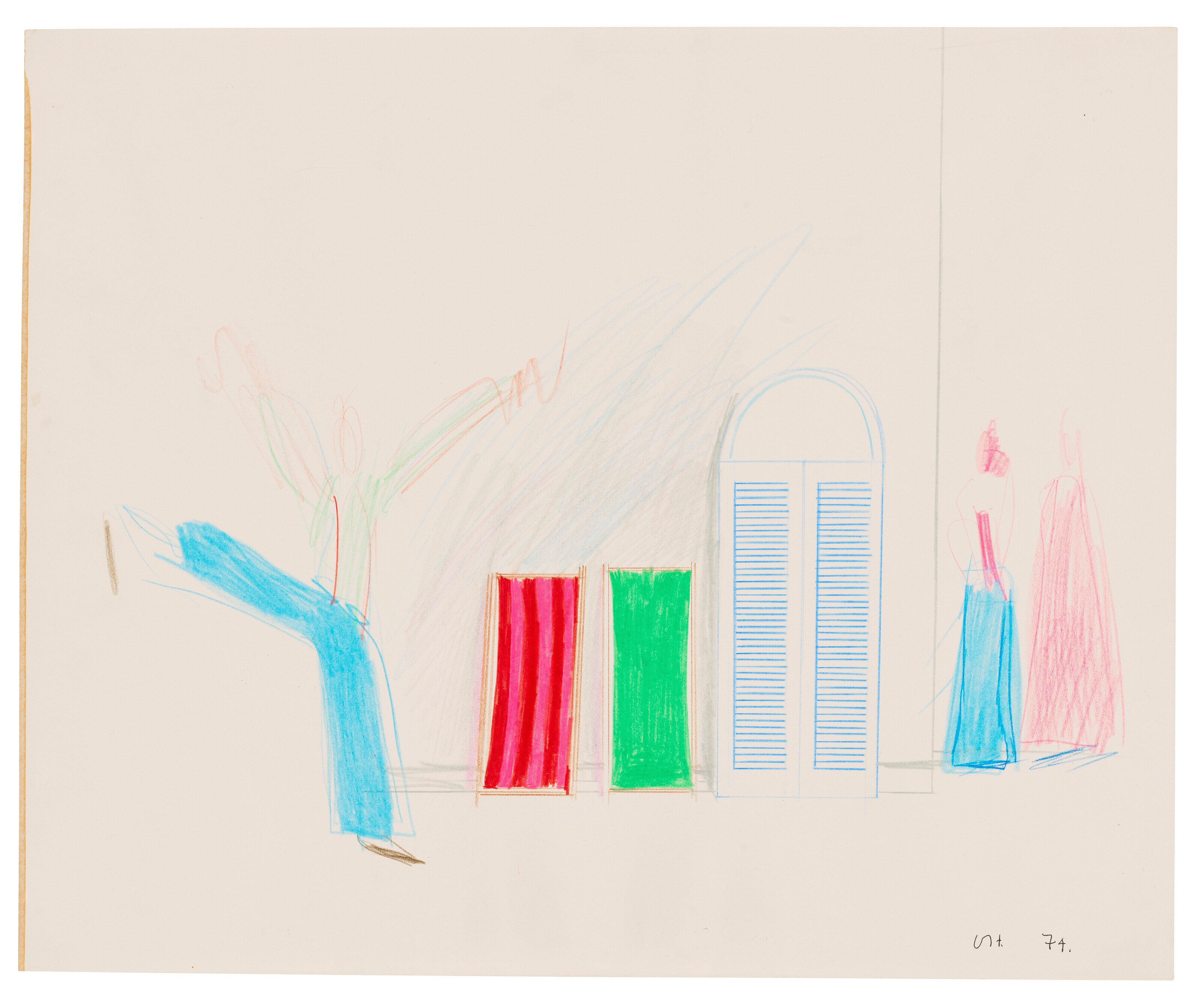 DAVID HOCKNEY (B. 1937)