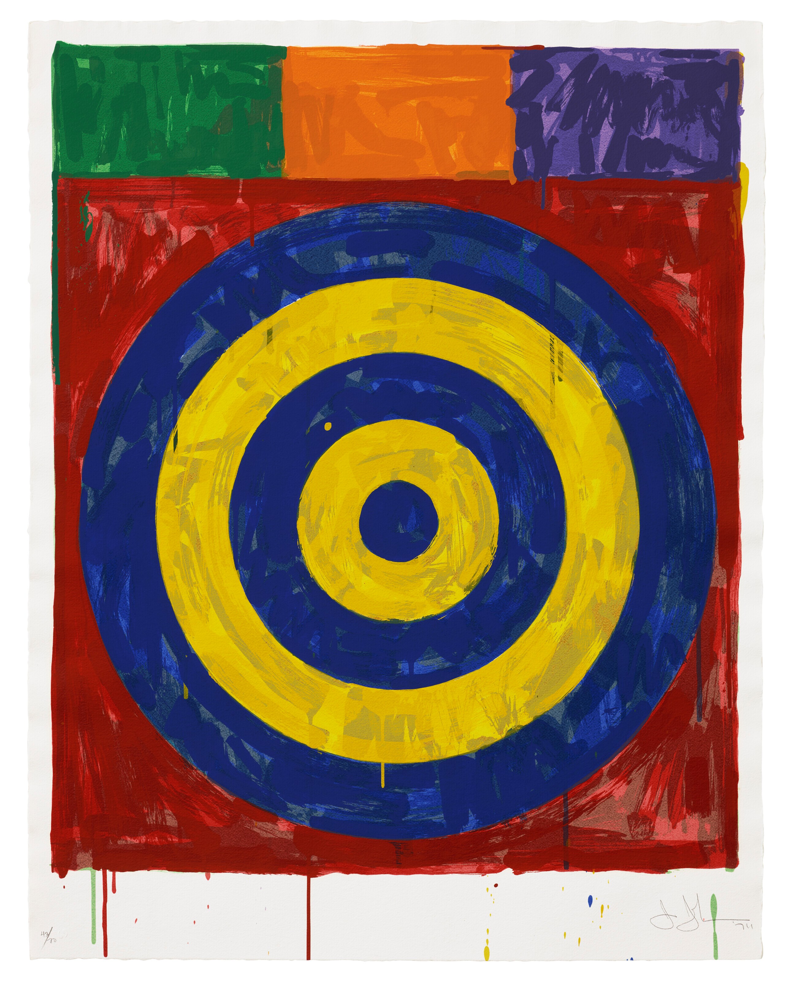 JASPER JOHNS (B. 1930)