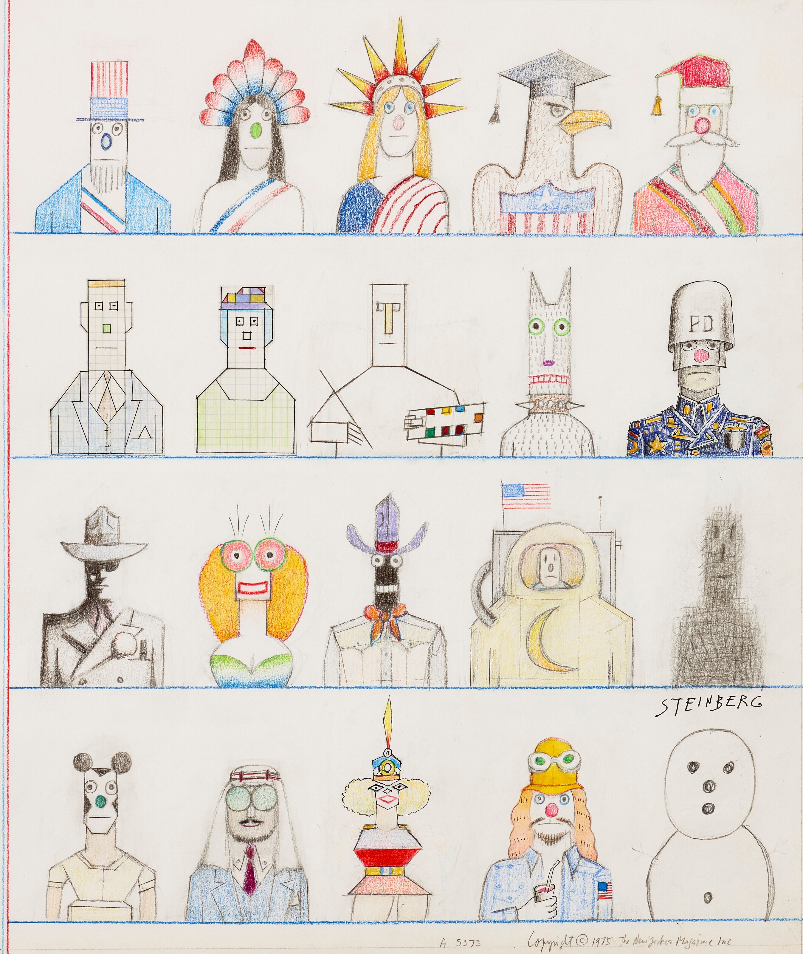 SAUL STEINBERG (1914-1999)