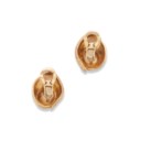 TWO PAIRS OF EARRINGS