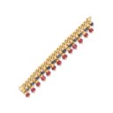 RUBY AND SAPPHIRE BRACELET