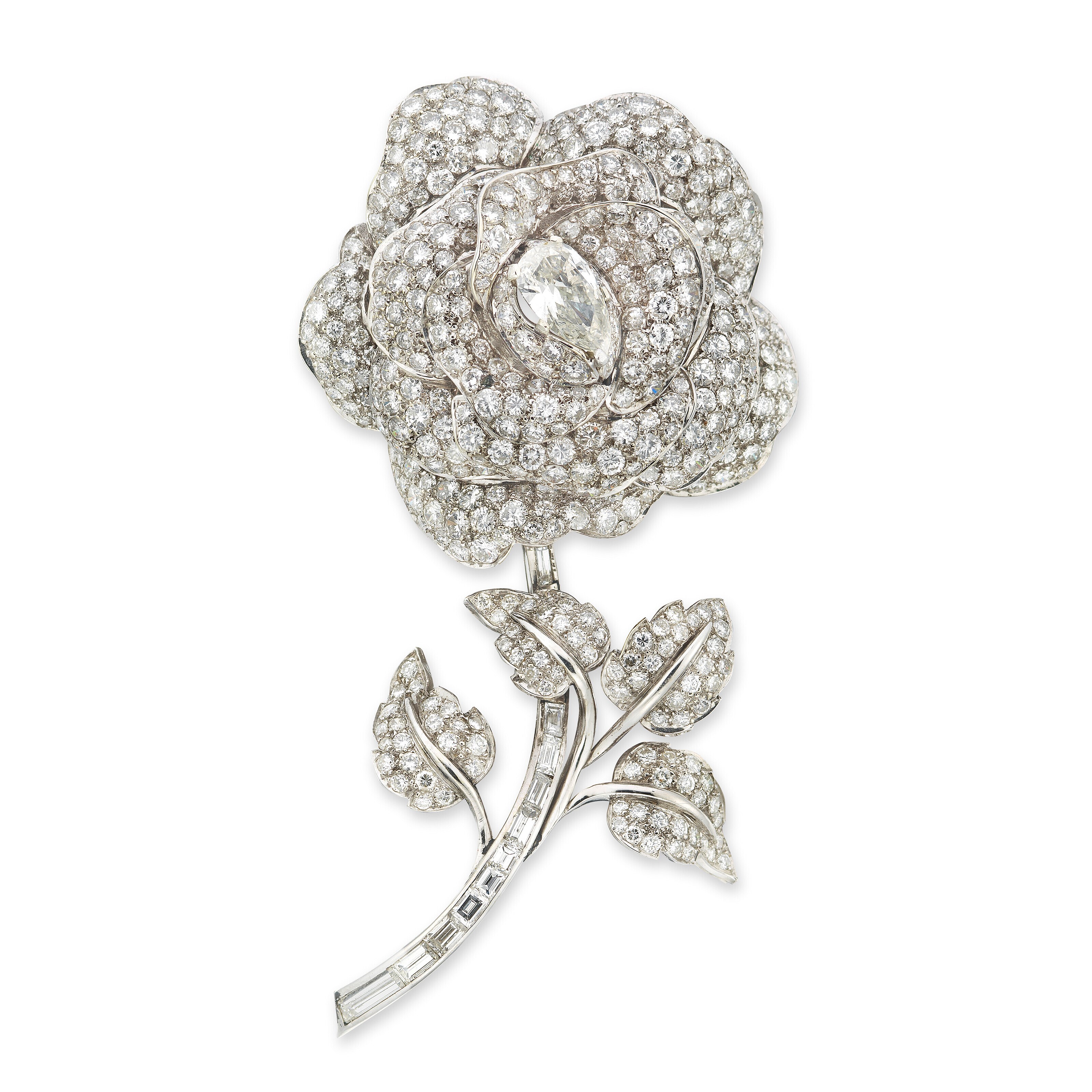 DIAMOND BROOCH