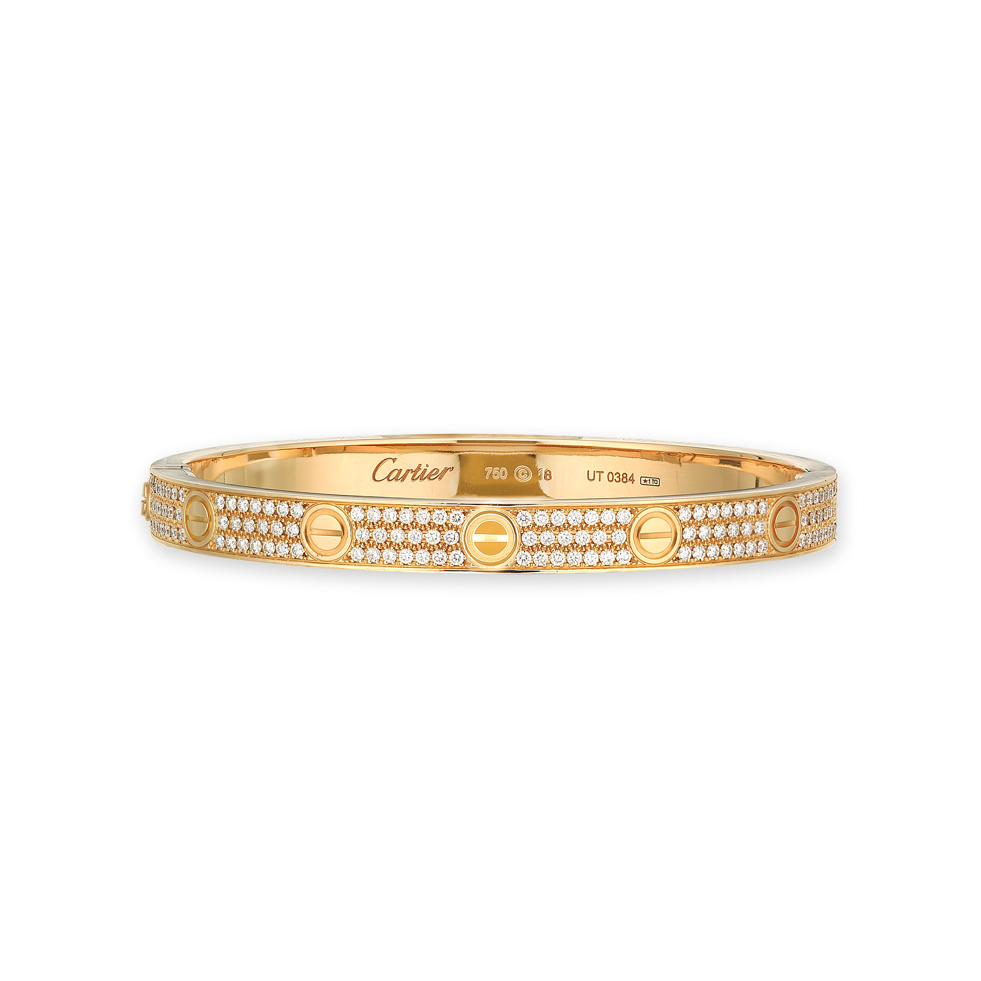 CARTIER 'LOVE' DIAMOND BANGLE