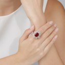 RUBY AND DIAMOND RING