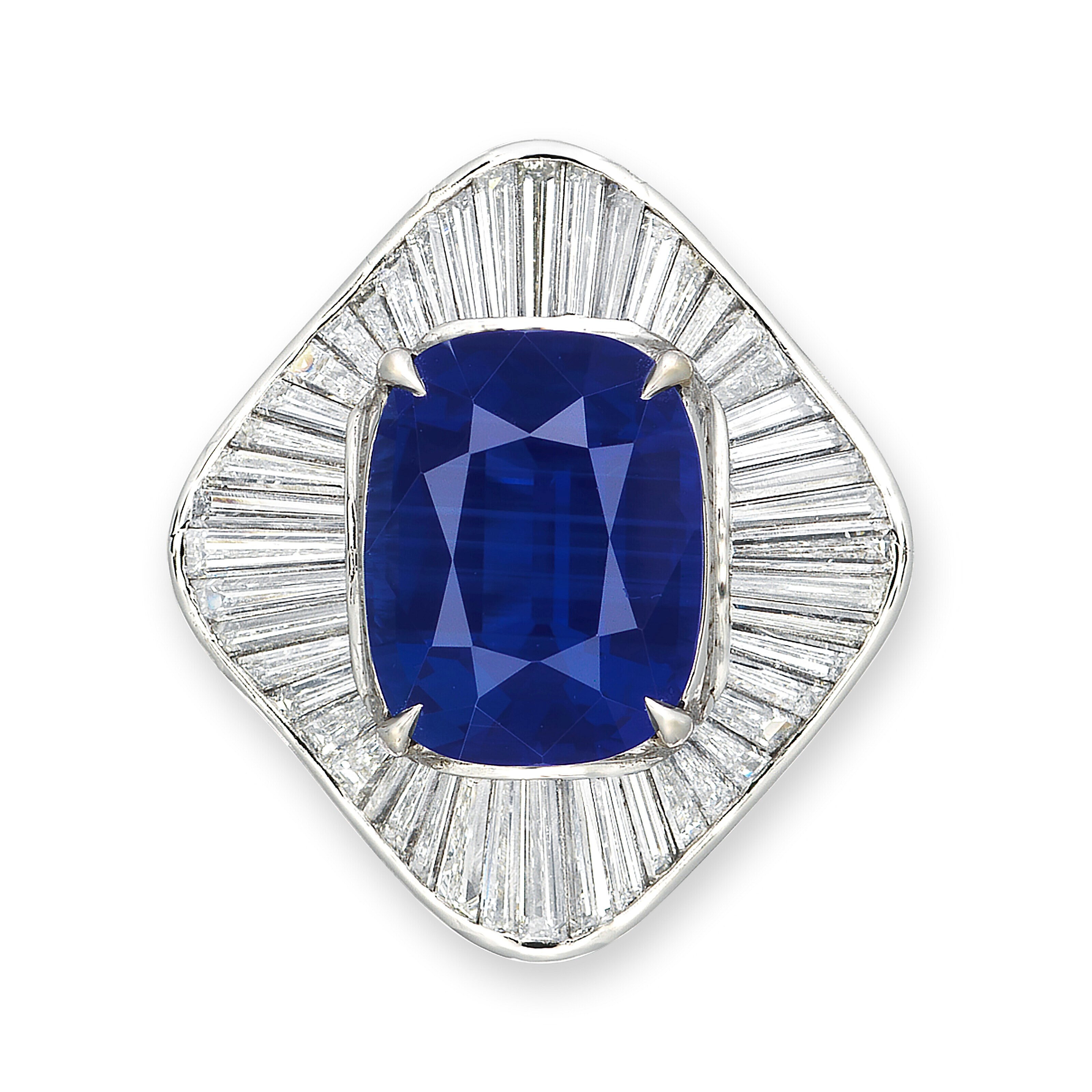 SAPPHIRE AND DIAMOND RING