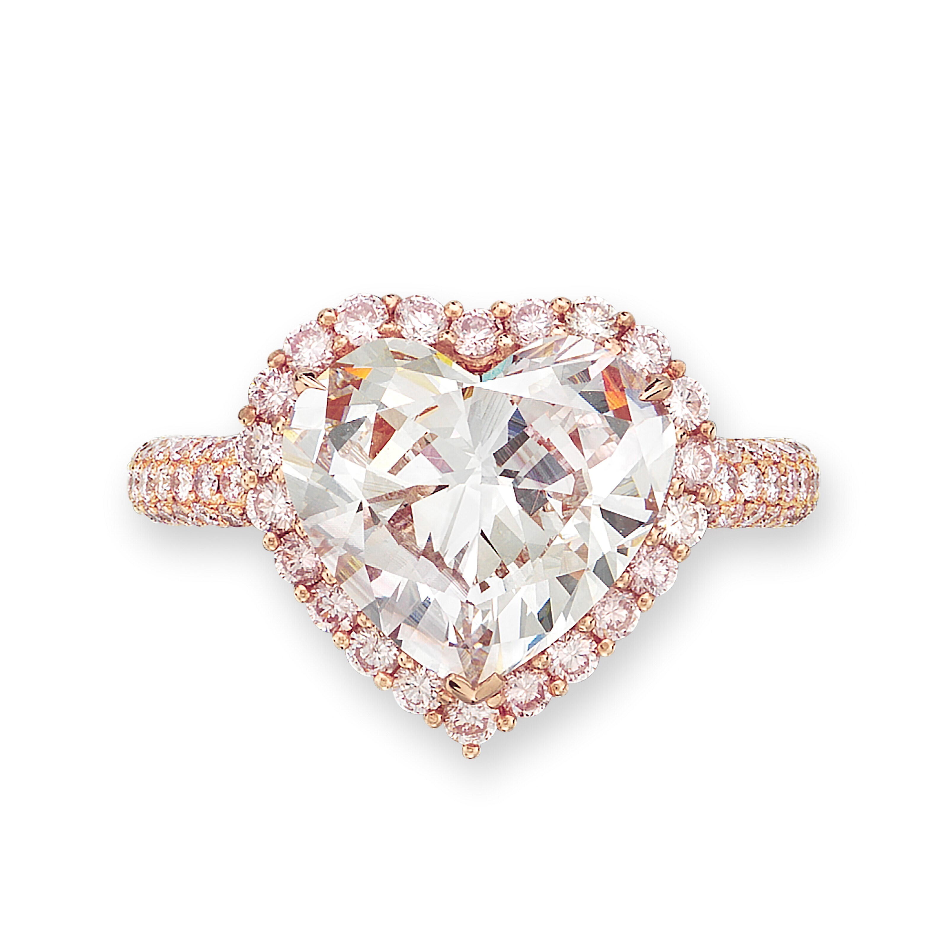 COLOURED DIAMOND RING